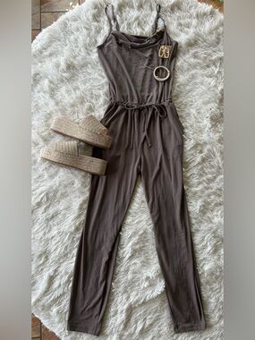 Lanston | Muted Green Jumpsuit
